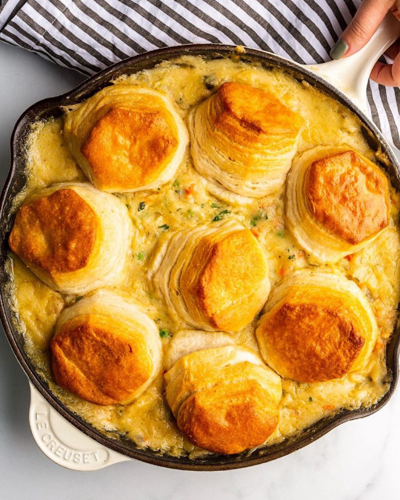 Vegan Biscuit Pot Pie