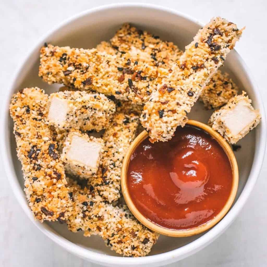 Everything Bagel Tofu Tenders