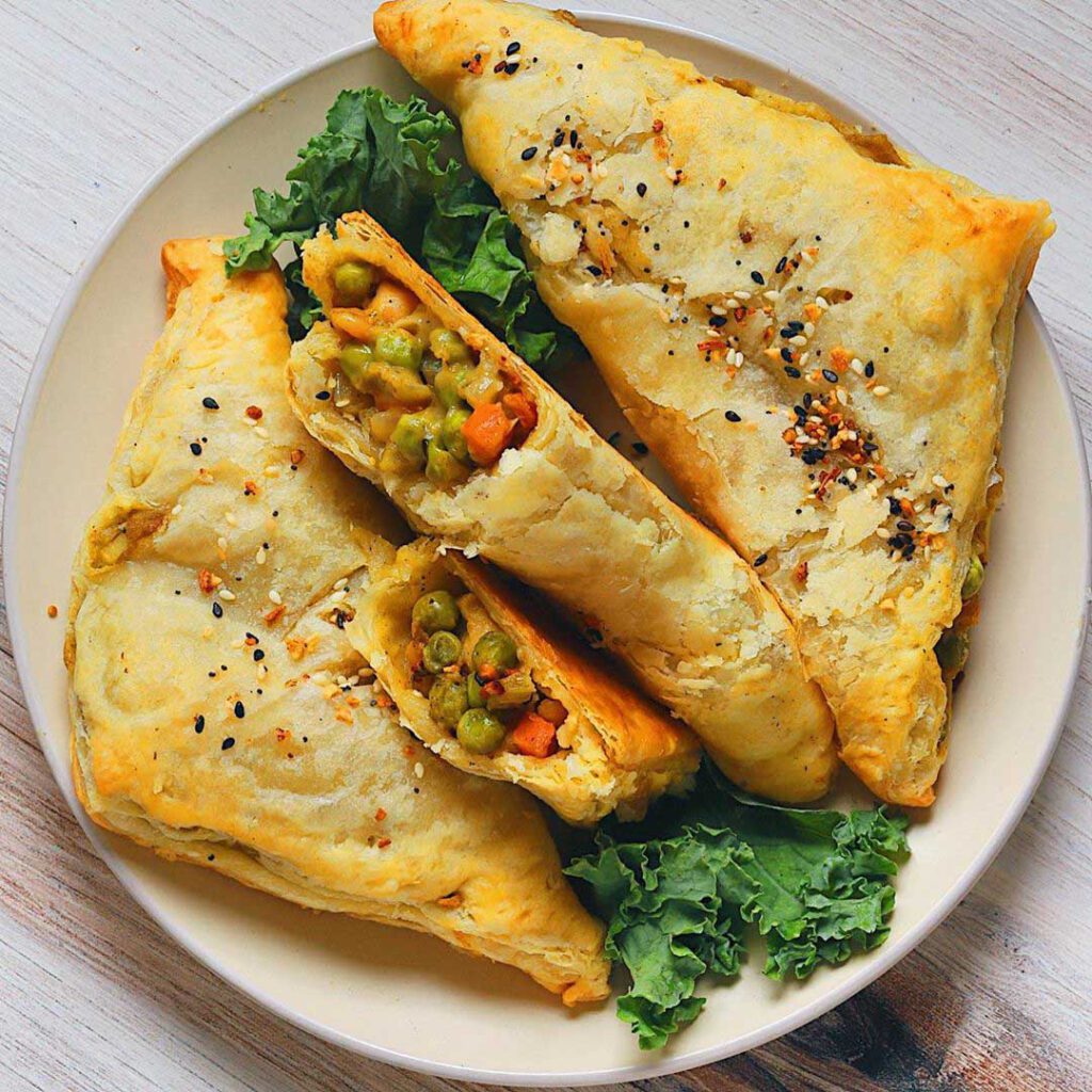 Chickpea & Potato Pot Pie Turnovers Good Old Vegan