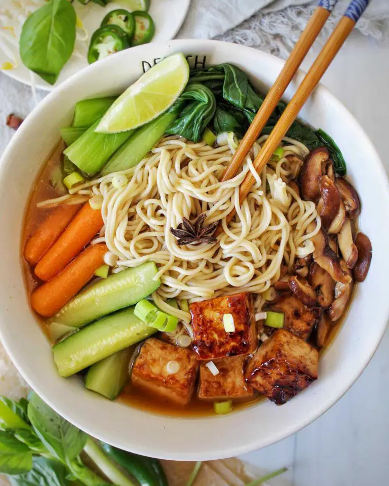 Vietnamese-Inspired Vegan Pho Bowl