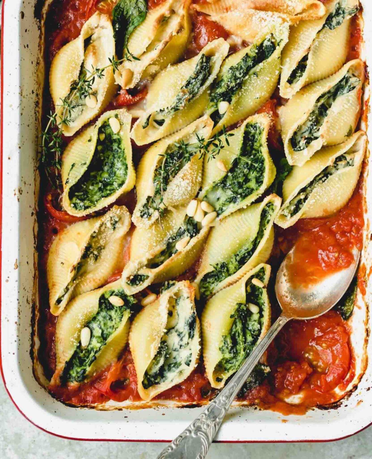 Vegan Ricotta Stuffed Shells Good Old Vegan